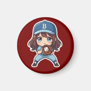 Chibi Baseball Edition - Ready Stance Magnet