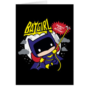 Chibi Batgirl Ready For Action