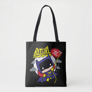 Chibi Batgirl Ready For Action Tote Bag
