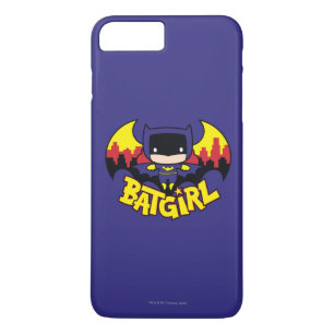 Chibi Batgirl With Gotham Skyline & Logo iPhone 8 Plus/7 Plus Case