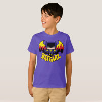 Chibi Batgirl With Gotham Skyline & Logo