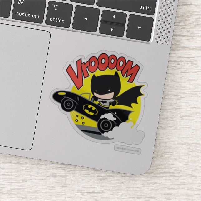 Chibi Batman In The Batmobile (Detail)