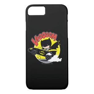 Chibi Batman In The Batmobile iPhone 8/7 Case