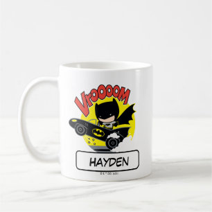 Chibi Batman In The Batmobile Coffee Mug