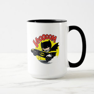 Chibi Batman In The Batmobile Mug