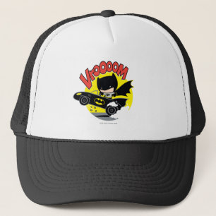 Chibi Batman In The Batmobile Trucker Hat