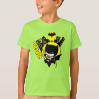 Chibi Batman Scaling The City