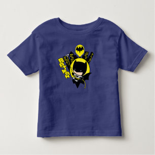 Chibi Batman Scaling The City Toddler T-Shirt