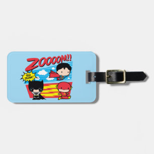 Chibi Batman Too Slow! Luggage Tag