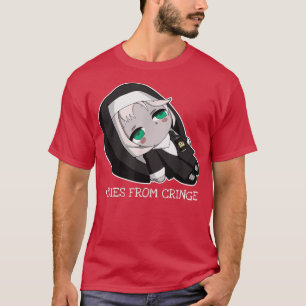 Chibi Beer Sister Dies from Cringe Anime Manga Gir T-Shirt