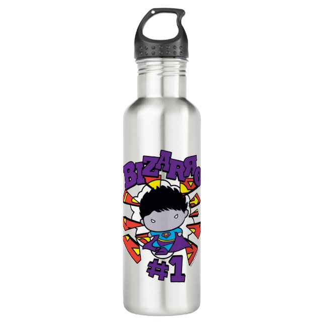 Chibi Bizarro #1 710 Ml Water Bottle (Front)
