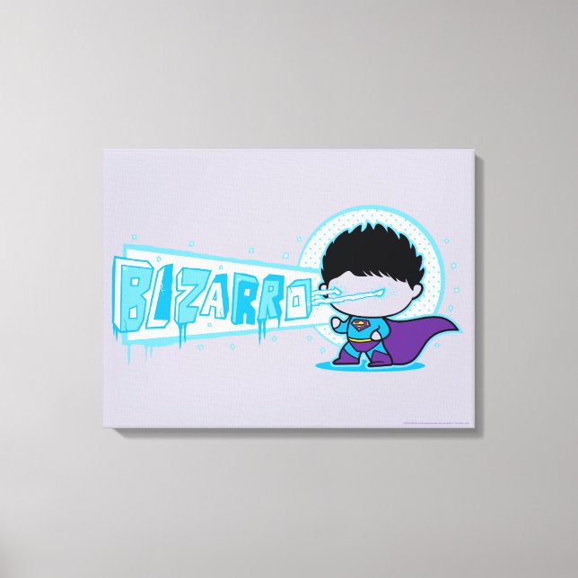 Chibi Bizarro Arctic Vision Canvas Print (Front)