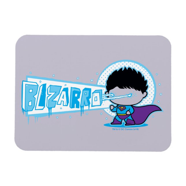 Chibi Bizarro Arctic Vision Magnet (Horizontal)