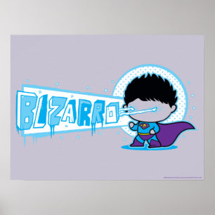 Chibi Bizarro Arctic Vision Poster
