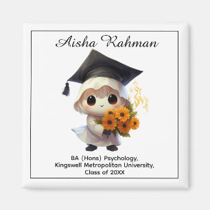 🎓Chibi Blossom Graduation Magnet