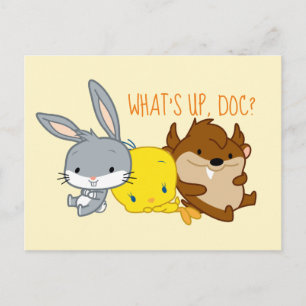 Chibi BUGS BUNNY™, TWEETY™, & TAZ™ Postcard