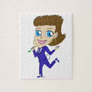 chibi bunny tail jigsaw puzzle