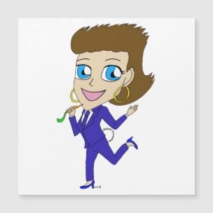 chibi bunny tail  magnet