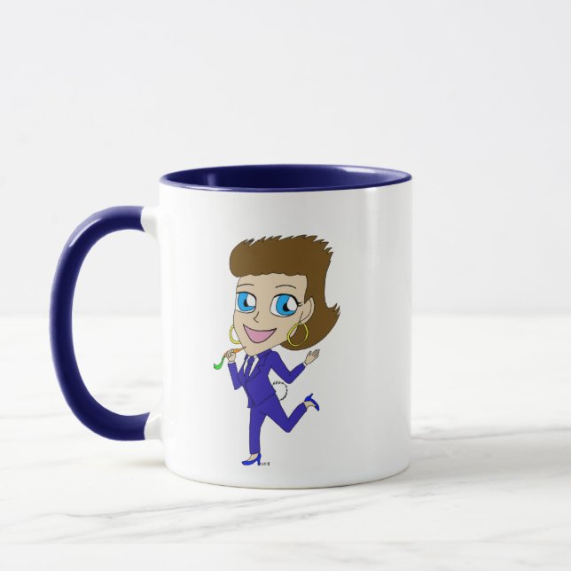 chibi bunny tail  mug (Left)