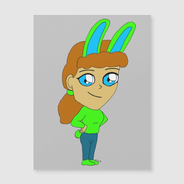 chibi bunnygirl (Front)