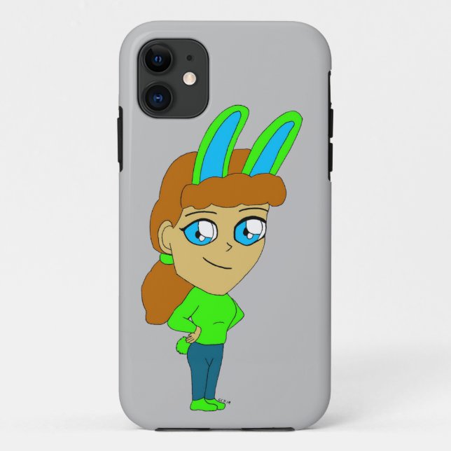 chibi bunnygirl Case-Mate iPhone case (Back)