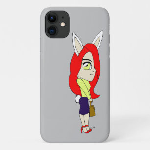 chibi bunnygirl iPhone 11 case