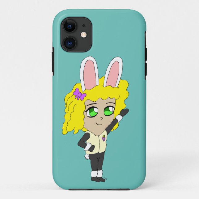chibi bunnygirl   Case-Mate iPhone case (Back)