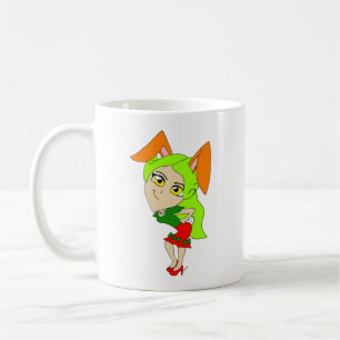 chibi bunnygirl     coffee mug