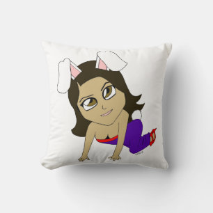 chibi bunnygirl cushion