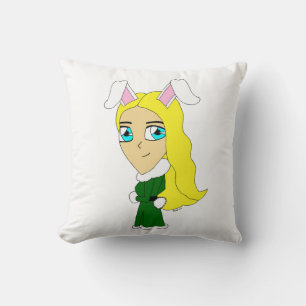 chibi bunnygirl cushion