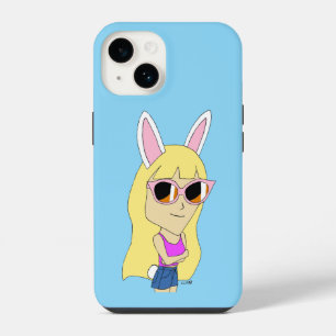 chibi bunnygirl iPhone 14 case