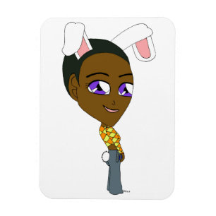 chibi bunnygirl   magnet