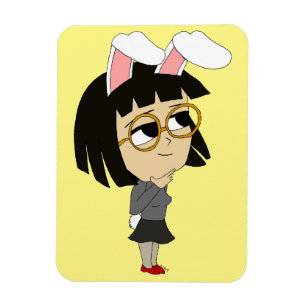 chibi bunnygirl  magnet