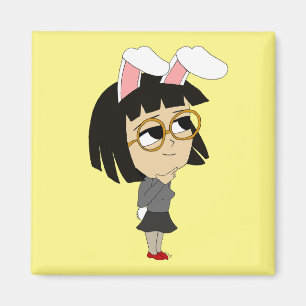 chibi bunnygirl magnet