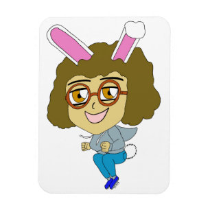 chibi bunnygirl    magnet