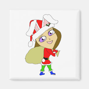 chibi bunnygirl    magnet