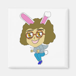 chibi bunnygirl   magnet