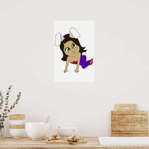 chibi bunnygirl poster