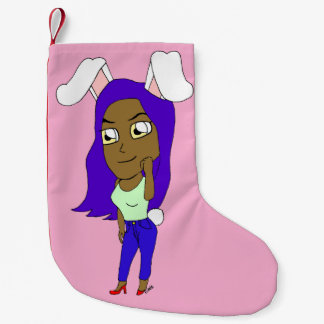 Chibi Bunnygirl Small Christmas Stocking
