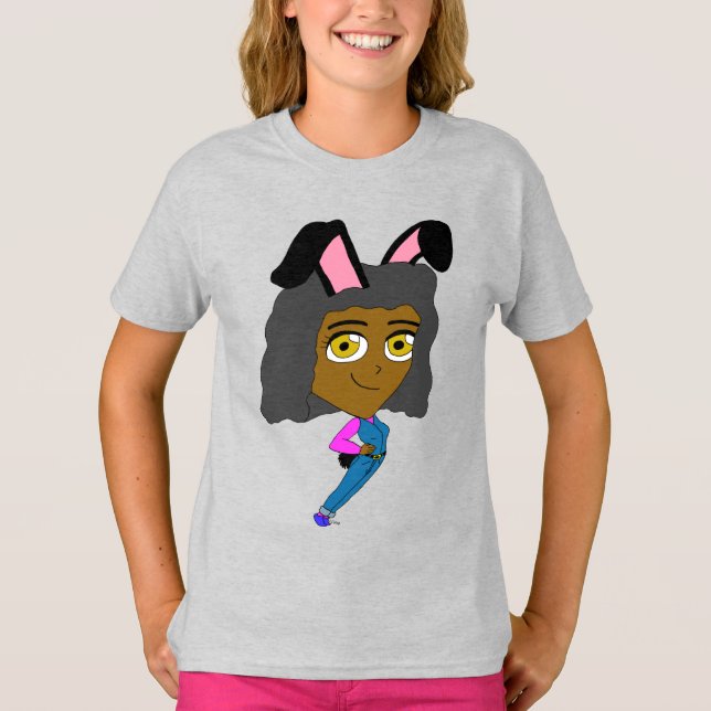 chibi bunnygirl   T-Shirt (Front)