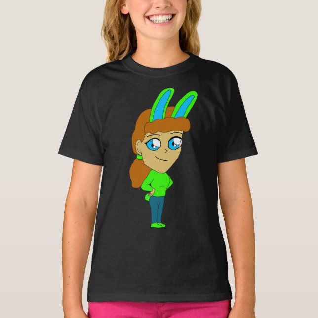 chibi bunnygirl  T-Shirt (Front)