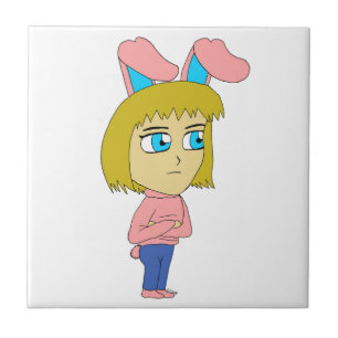 chibi bunnygirl  tile