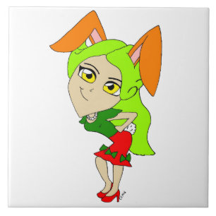 chibi bunnygirl tile