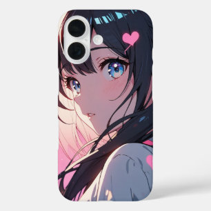 Chibi Cat Girl iPhone 16 Case