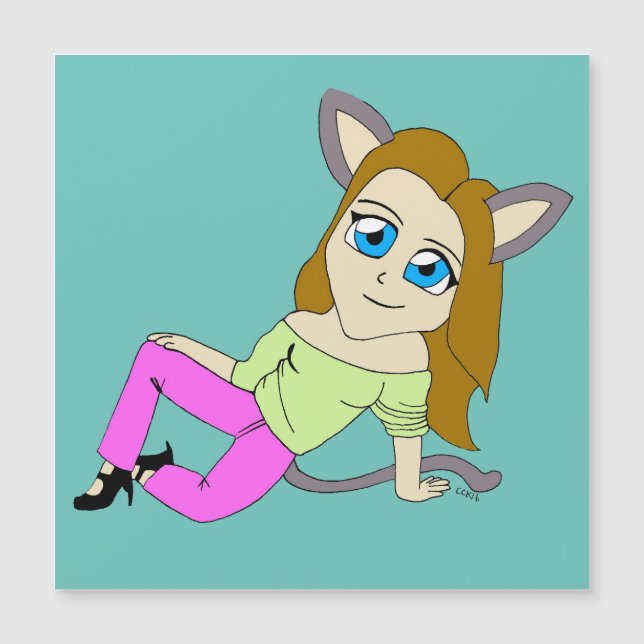 chibi catgirl    (Front)