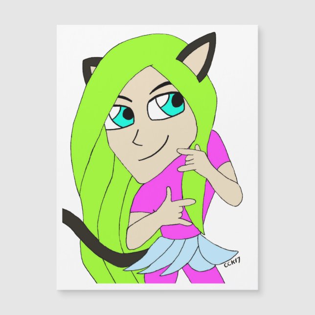 chibi catgirl   (Front)