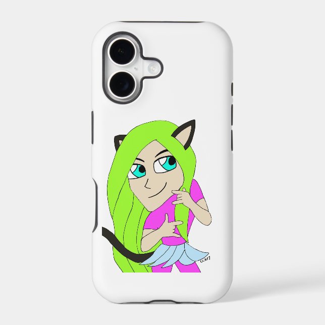 chibi catgirl  (Back)