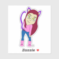 chibi catgirl