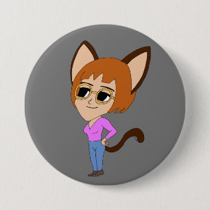 chibi catgirl button