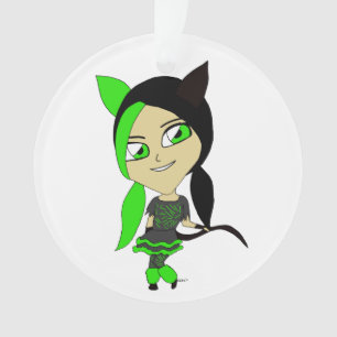 chibi catgirl ornament